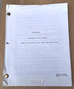 Rare Waterworld by Marc Norman Original Movie Script Screenplay Rader & Twohy