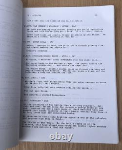 Rare Waterworld by Marc Norman Original Movie Script Screenplay Rader & Twohy