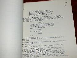 Re-Animator Authentic Early Draft Movie Script Stuart Gordon H. P. Lovecraft