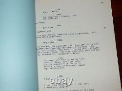 Re-Animator Authentic Early Draft Movie Script Stuart Gordon H. P. Lovecraft 1984
