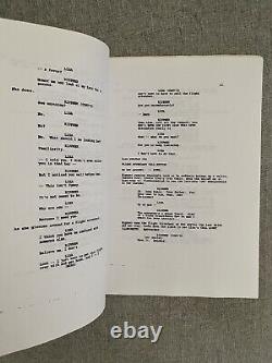 Red Eye Movie Script Screenplay Script Wes Craven Carl Ellsworth Stamped
