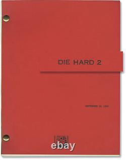 Renny Harlin DIE HARD 2 Original screenplay for the 1990 film 1989 #146487