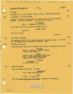 Renny Harlin DIE HARD 2 Original screenplay for the 1990 film 1989 #146487