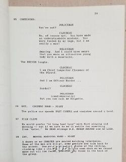 Revenge of the Pink Panther Original Movie Script with COA 1977 Blake Edwards