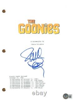 Richard Donner Signed Autograph The Goonies Movie Script Director Beckett COA