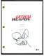 Richard Donner Signed Autographed Lethal Weapon Movie Script Beckett Bas Coa