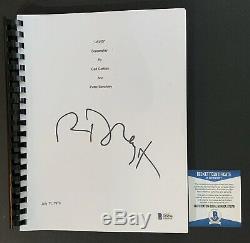 Richard Dreyfuss Autographed JAWS Full Movie Script Signed With Beckett COA