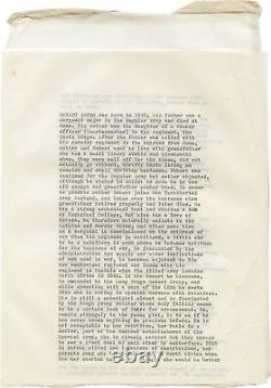 Richard Lester CUBA Original screenplay for the 1979 film #140955