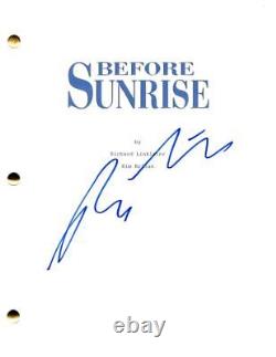 Richard Linklater Signed Autograph Before Sunrise Full Movie Script Screenplay