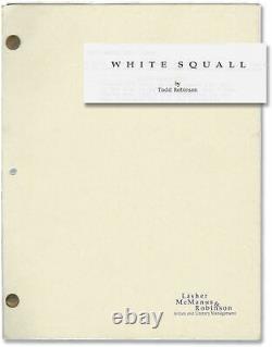 Ridley Scott WHITE SQUALL Original screenplay for the 1996 film 1995 #148684