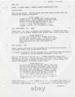 Ridley Scott WHITE SQUALL Original screenplay for the 1996 film 1995 #148684