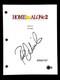 Rob Schneider Signed Home Alone 2 Full Movie Script Autograph (b) Beckett Bas