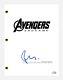 Robert Downey Jr Signed Autographed Avengers Endgame Movie Script Acoa Coa