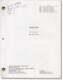 Robert Duvall Michael Douglas Falling Down Original Screenplay For The #162500