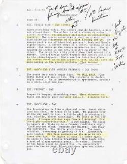 Robert Duvall Michael Douglas FALLING DOWN Original screenplay for the #162500