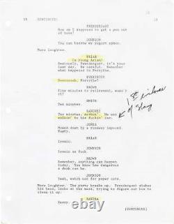 Robert Duvall Michael Douglas FALLING DOWN Original screenplay for the #162500