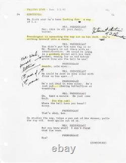 Robert Duvall Michael Douglas FALLING DOWN Original screenplay for the #162500