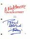 Robert Englund Signed Autograph A Nightmare On Elm Street Full Movie Script Rare