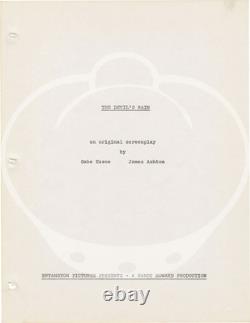 Robert Fuest DEVIL'S RAIN Original screenplay for the 1975 film #150954