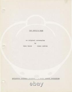 Robert Fuest DEVIL'S RAIN Original screenplay for the 1975 film #150954