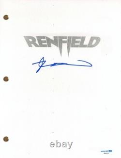 Robert Kirkman Renfield Signed Autograph Movie Script Screenplay Horror ACOA