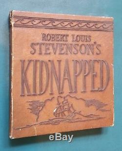 Robert Louis Stevenson's Kidnapped Roddy Mcdowall Movie Prop Book For Titles Wb