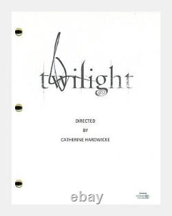 Robert Pattinson Signed Autographed Twilight Movie Script Screenplay ACOA COA