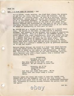 Robert Redford Paul Newman THE STING Original screenplay for the 1973 #168939