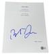 Robert Zemeckis Signed Autograph Cast Away Movie Script Screenplay Beckett Bas