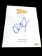 Robert Zemeckis Signed Autograph Movie Script Back To The Future Beckett Bas Coa