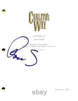 Rocco Sisto Signed Autograph Carlito's Way Full Movie Script Screenplay