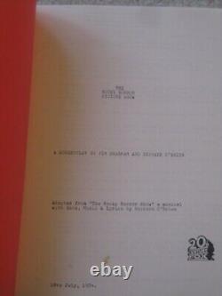 Rocky Horror Picture Show Movie Script (1974)