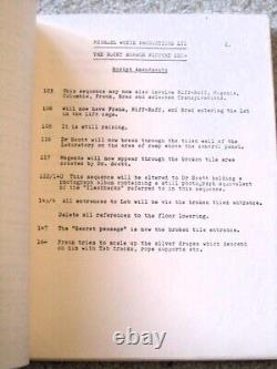 Rocky Horror Picture Show Movie Script (1974)