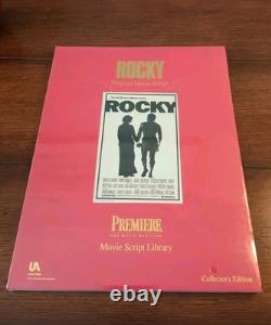 Rocky Original Movie Script 1994 Collector's Edition Stallone New Sealed