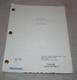 Romance Unproduced Movie Script Charles Grodin May 1991 Revised Screenplay Rare