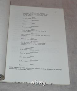 Romance Unproduced Movie Script Charles Grodin May 1991 Revised Screenplay Rare