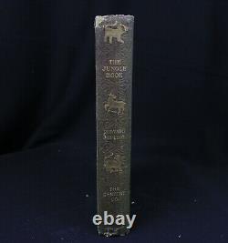 Rudyard Kipling THE JUNGLE BOOK 1894 1st ED movie/film basis childrens classic