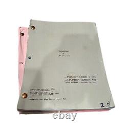 Rush Hour 1, 2 and 3 Original Scripts, Jackie Chan Chris Tucker Movie Prop