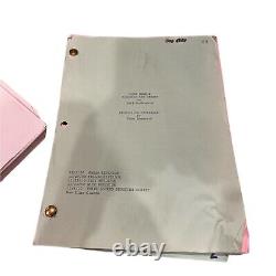 Rush Hour 1, 2 and 3 Original Scripts, Jackie Chan Chris Tucker Movie Prop