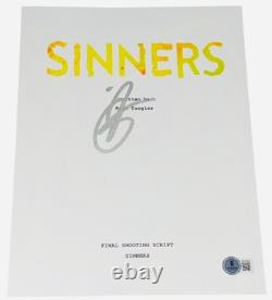 Ryan Coogler Signed Autograph Sinners Full Movie Script Screenplay Beckett BAS