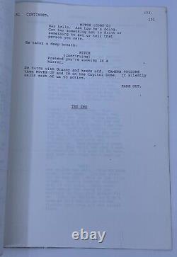 SAMARITAN MITCH SNYDER Clifford Campion Original Film Script F. J. O'Neil 1985