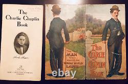 SCARCE 1916 THE CHARLIE CHAPLIN BOOK 1st written about worlds biggest star withPX