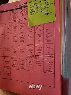SCARY MOVIE 4 DIRECTOR BINDER SET BOOK 450+ PAGES Carmen Electra Shaq + 50% Sale