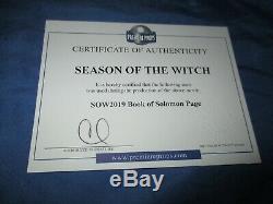SEASON OF THE WITCH 2011 Movie Prop Book of Solomon Page (Nicholas Cage)