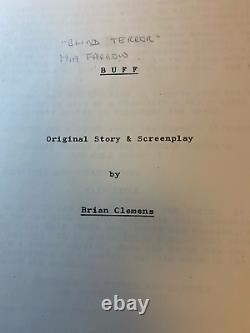 SEE NO EVIL / BLIND TERROR Original Brian Clemens Film Script