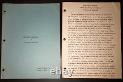 SELZNICK 1944 Rappaccini's Daughter Nathaniel Hawthorne Development Script COA