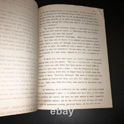 SELZNICK 1944 Rappaccini's Daughter Nathaniel Hawthorne Development Script COA