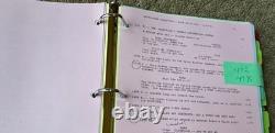SET USED BATTLESTAR GALACTICA TV MINI SERIES MOVIE SCREENPLAY Script EDWAR JAMES