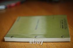 SEVEN MEN AT DAYBREAK (Operation Daybreak) Movie Script 1974