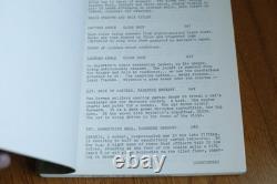 SEVEN MEN AT DAYBREAK (Operation Daybreak) Movie Script 1974
